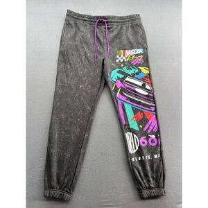 NASCAR Racing World 600 Charlotte Motor Speedway Sweatpants Mens 2XL Gray Black